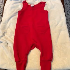Hanna Andersson red romper